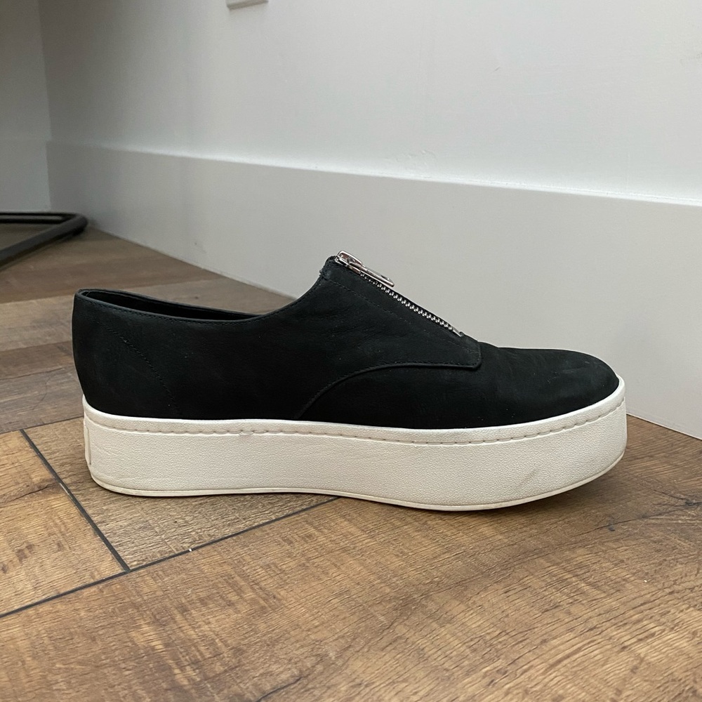 VINCE platform suede sneakers - Picture 5 of 10